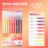 Set Completo de Bolígrafos Azules de Frutas para Diario 99/135/234 Colores Bolígrafos de Colores Morandi para Estudiantes Transfronterizos, Especiales para Tomar Notas y Dibujar