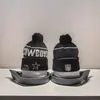 Gorro de Punto Rugby Exportado Transfronterizo con Bordado, Gorro Tejido de Equipo, Gorro para Clima Frío, Forro de Polar, Cálido, Protector de Orejas, Gorro Deportivo, A Prueba de Frío
