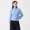 Design Issey Miyake Nicho Belos Tops Alta Qualidade Feminino Solto Moda Versátil Manga Longa