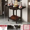 Mesa de Altar Budista para Uso Doméstico, Armário de Santuário para Sala de Estar, Mesa de Incenso Estilo Chinês para Oferecer Incenso ao Deus da Riqueza, Guanyin e Bodhisattvas