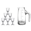 Copas de Vino Blanco Turquesa Seleccionadas Cuidadosamente, Set Sencillo, Copas Pequeñas de Degustación de Vidrio de Cristal, Utensilios para Vino, Diamante