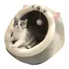 Paquete semicerrado universal para las cuatro estaciones, caseta linda para gato, caseta para gato de moda en internet, caseta cálida de invierno, caseta para mascotas, venta al por mayor