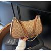 Bolsas Femininas Transfronteiriças 2026 Grande Capacidade Nova Moda Versátil Bolsa Bolinho Bolsa de Ombro Retro sob o Braço Bolsa Estilosa de Nicho