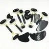 Belleza Transfronteriza Masajeador de Rodillo de Jade Facial Especial Palo Raspador Set de Raspado de Tabla de Jade de Doble Extremo Venta al por Mayor