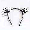 Diadema de Decoración para Fiesta de Halloween Productos Diadema Festival Fantasma Cuerno de Diablo Divertido Tarjeta para el Cabello Tocado Chopper Accesorios para el Cabello Transfronterizos