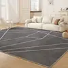 Alfombra para sala de estar 2026 nueva de lujo ligero de alta gama para sofá mesa de centro habitación del hogar dormitorio tapete de piso, lavable, no necesita lavado, engrosada