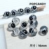 Cuentas pintadas a mano dibujos animados Flor Planeta cadena para teléfono móvil Tulipán DIY joyería hecha a mano accesorios japoneses y coreanos accesorios cuentas cuentas