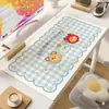 Tapete de Mesa Cartoon Dopamina Impermeável à Prova de Óleo Lavável Resistente ao Calor Resistente a Altas Temperaturas Toalha de Mesa Isolamento Mesa de Centro Protetor de Superfície