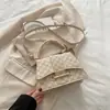 Bolso de Mano Texturizado Personalizado Estilo Francés para Commuter para Mujer 2025 Invierno Nuevo Bolso de Hombro Estampado Bolso Cruzado para Mujer