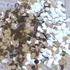 Amazon venda quente confete balão de papel de enchimento de sucatas de papel 1cm cor de casamento jogando papel redondo 10g