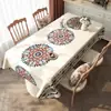 Mantel Vintage Estilo Francés 2026 Nuevo Modelo Impermeable a Prueba de Aceite Lavable con Ambiente, Cubierta Resistente al Calor para Mesa de Café
