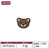 Bordado Cepillo de Dientes Animal Bordado a Computadora Etiqueta Accesorios Decoración de Ropa Parche Parche Degradado Bordado de Letras Inglesas