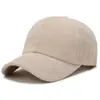 Gorra de Pana Estilo Nuevo Primavera y Otoño Versión Coreana Gorra de Béisbol Versátil Pana Informal Japonesa y Coreana Gorra de Sol Celebridad de Internet