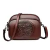 Bolsa Estilosa Retrô Estilo Mãe para Mulheres de Meia-Idade, Bolsa Pequena Transversal, Elegante e Versátil, Bolsa de Ombro com Estilo Étnico Chinês