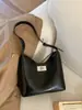 Transfronteiriço 2025 Nova Nicho de Luxo de Mão Tendência Versátil Bolsa Saco Estilo Coreano Fashion Simples Bolsa de Ombro