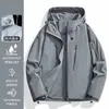 Chaqueta de Montañismo 3 en 1 a Prueba de Viento para Mujer Woodpecker Azul, Nuevo Modelo Primavera y Otoño 2025 para Tallas Pequeñas