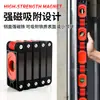 Regla de Nivel Plegable, Medición de Precisión Multiángulo Portátil para Construcción y Decoración, Nivel Magnético Fuerte para Carpintería para Nivelar