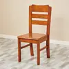 Silla de madera maciza silla de comedor silla con respaldo sin instalación taburete de madera maciza pura hogar simple restaurante mesa de comedor china silla
