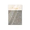 Material de pegatina para decoración de uñas en relieve Tomoni Papelería japonesa Pegatinas de uñas antiguas Pegatinas de flores secas Joyería para decoración de uñas francesa
