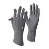 Guantes de Protección Solar de Verano para Mujer, Guantes de Seda Helada con Protección UV para Ciclismo y Conducción al Aire Libre, Guantes Populares de Moda con Pantalla Táctil