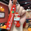 Novo Pingente Chaveiro Papai Noel, Árvore de Natal, Boneco de Neve, Decoração de Carro, Presente Criativo para Crianças, Itens para Feira