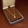 Collar de Flor Dorada para Mujer, Cadena Retro para Clavícula, Collar Sencillo y Elegante Incrustado de Diamantes, Regalo de San Valentín, Electrochapado en Oro Real