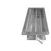 Válvula de control manual multihojas, galvanizada, directa de fábrica, con división manual, válvula de aire, válvula de retención de hoja de aluminio.