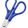 Tijeras Escolares de Acero Inoxidable con Tubo 5 pulgadas Tijeras de Oficina Tijeras de Plástico Seguridad para Niños