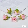 Nuevo Producto Rocío Artificial Cabeza de Flor de Capullo Pequeño Flor de Rocío Artificial DIY Material de Flor Artificial para Arreglo de Boda