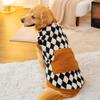 Ropa universal de otoño e invierno gruesa cálida casual cómoda algodón terciopelo ropa de terciopelo para perro grande golden retriever Labrador ropa para mascotas