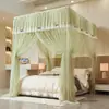Mosquitero de pie para dormitorio en casa, Nuevo modelo 2026, Mosquitero con postes reforzados y engrosados, Malla anti-mosquitos encriptada para camas de 1.5m