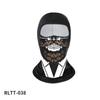 Protección Facial para Otoño e Invierno Máscara de Motocicleta a Prueba de Viento Antideslizante Cara Divertida Gorro Cálido Forrado de Felpa Casco de Ciclismo
