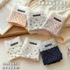 Ropa Interior de Algodón Puro con Estampado Floral Fresco para Mujer 10A Antibacteriana Entrepierna Extendida Transpirable y Cómoda Elástica Cubridora de Cadera Ropa Interior para Niña