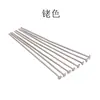 Materiais para Miçangas Artesanais DIY Alfinetes de Cabeça de Metal Alfinetes T Alfinetes para Colar Joias Alfinetes para Pulseira Brincos Acessórios de Joias
