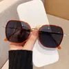 Gafas de Sol Estilo Nuevo 2026 para Mujer, Protección Solar de Verano, Gama Alta, Montura Grande, Adelgazantes, Anti-UV, Gafas de Sol para Luz Fuerte