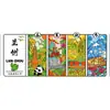 Imanes de Nevera de Madera de Lanzhou, Souvenirs Magnéticos Culturales y Creativos Turísticos de Gansu, Imanes de Nevera Estilo Ciudad, Souvenirs