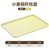 Bandeja Estilo Ins Alta Apariencia Uso Doméstico Taza de Té Taza de Agua Plato Plástico Sala de Estar Mesa de Café Bandeja Rectangular Fruta Plato de Comedor