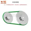 Polea tipo O de una ranura aleación de aluminio PU redonda 5MM polea eje de motor 6 transmisión máquina herramienta eje modelo pequeño