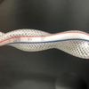 Manguera de Lavado de Autos Transparente Resistente al Desgaste de PVC con Malla Reforzada de Fibra Patrón de Serpiente