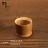 Taza de Cerveza de Bambú Carbonizado Taza de Bambú de la Abuela Tubo de Té sin Laca Artesanías Taza de Agua Taza de Té Tubo de Bambú