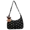 Bolso de Lunares 2026 Nuevo Moda Otoño/Invierno Bolso de Hombro, Bolso de Hombro Cruzado de Alta Gama para Viajar, Bolso Vintage Tipo Empanada