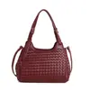 Bolsa de Tecido Yuezi para Mulheres 2026 Nova Moda Bolsa de Mão Bolsa Transversal Grande Capacidade Casual para o Dia a Dia Bolsa de Ombro Estilo Balde