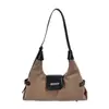 Bolso de axila tipo baguette de gamuza nuevo transfronterizo 2026, bolso de hombro elegante y moderno para un look chic y atrevido, bolso casual para mujer