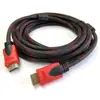 1.5 metros 3 metros 5 metros 10 metros 15 metros 20 metros HDMI línea hd línea de video en red roja y negra línea HDMI 1080P 3D