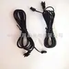 Cable de extensión de luz fría/luminoso de 2 M, conveniente y práctico, cable desmontable, se puede usar para luz ambiental de coche