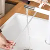 Cepillo Flexible para Desagüe Desatascador de Fregadero Manguera Elástica Tubo Cepillo Limpiador de Popotes con Mango Desatascador de Desagüe de Cocina Limpiador de Alambre Baño Inodoro Limpieza de Desagües Varilla Atrapapelos