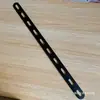 Tiras planas con agujeros, barras de acero, barras largas y rectas, tiras fijas, láminas de hierro galvanizado perforado, ángulo de hierro multiperforado, accesorios para vehículos eléctricos