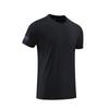 Exercícios de salto em grupo para primavera e verão para homens e mulheres, roupas de corrida de secagem rápida, roupas de ginástica, tamanho grande, elástica, respirável, casual, camiseta de manga curta A