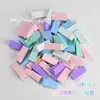 Esponja Mini Bloque Cubo de Res para Manicura, Alta Densidad, No Deja Pelusa, Resistente a Manchas, Rubor Gradiente, Herramienta de Uñas Portátil