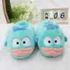 Pantuflas de Dibujos Animados Anime de Terciopelo Súper Suave con Punta Cerrada Unisex para Pareja Zapatos Cálidos para el Hogar Zapatos para el Piso Modelo Nuevo Otoño e Invierno 2026